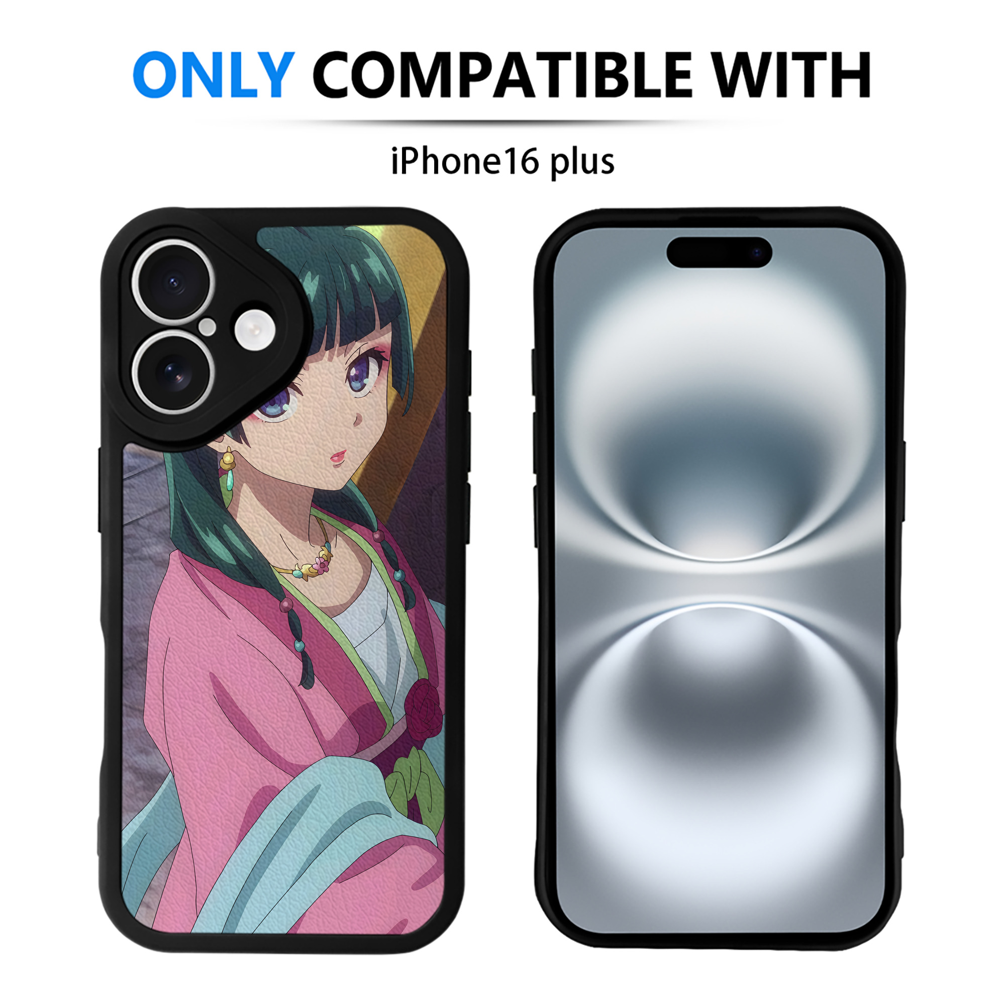 薬屋のひとりごと The Apothecary Diaries 【iPhone 16シリーズ対応】シリコンスマホケース（レザー調） 材質：シリコン